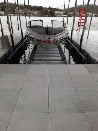Econo Lift Meridian 6,500 lb side mount boat lift